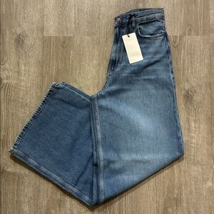 NWT Zara High Rise Wide Leg Jeans
